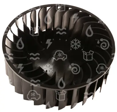 kolo oběžné ventilátoru sušičky ARISTON / INDESIT / WHIRLPOOL, C00738545